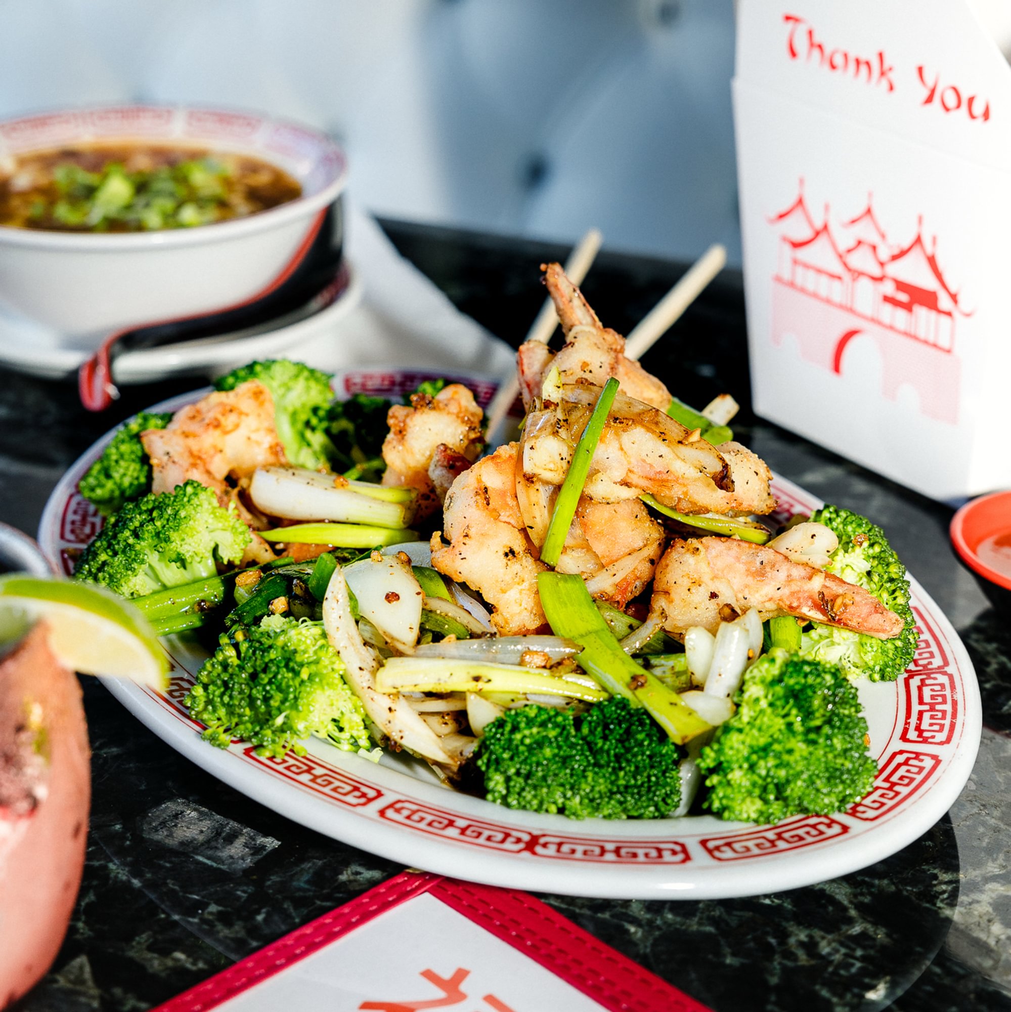 Pepper Salted Prawns