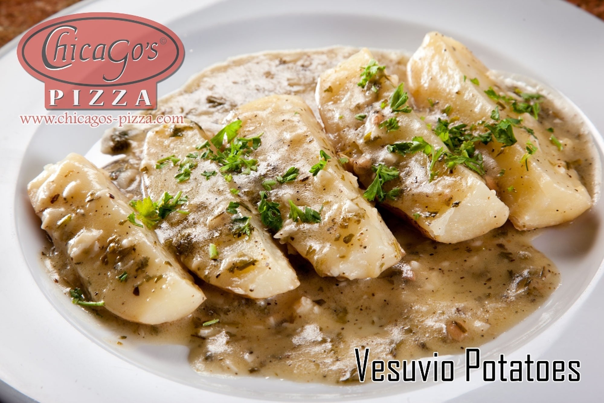 Vesuvio Potatoes