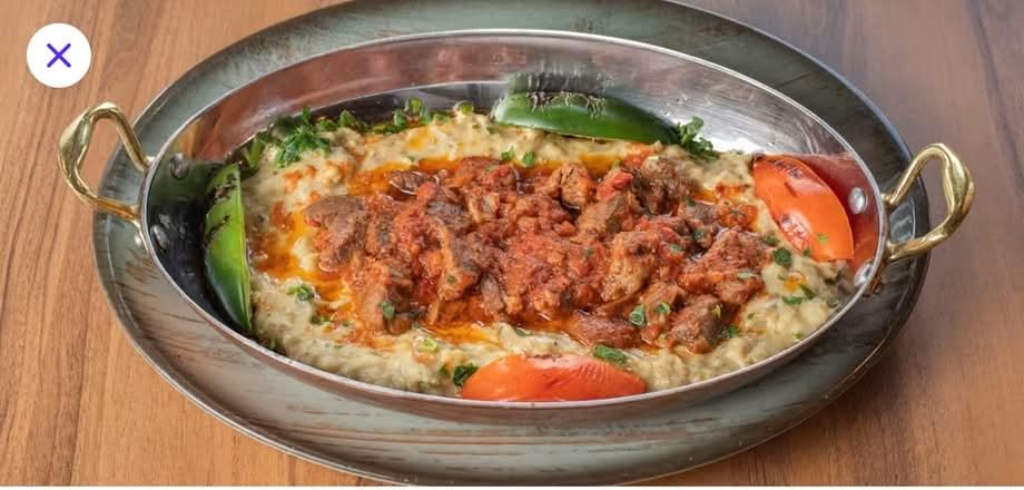 Iskender Kebab Platter