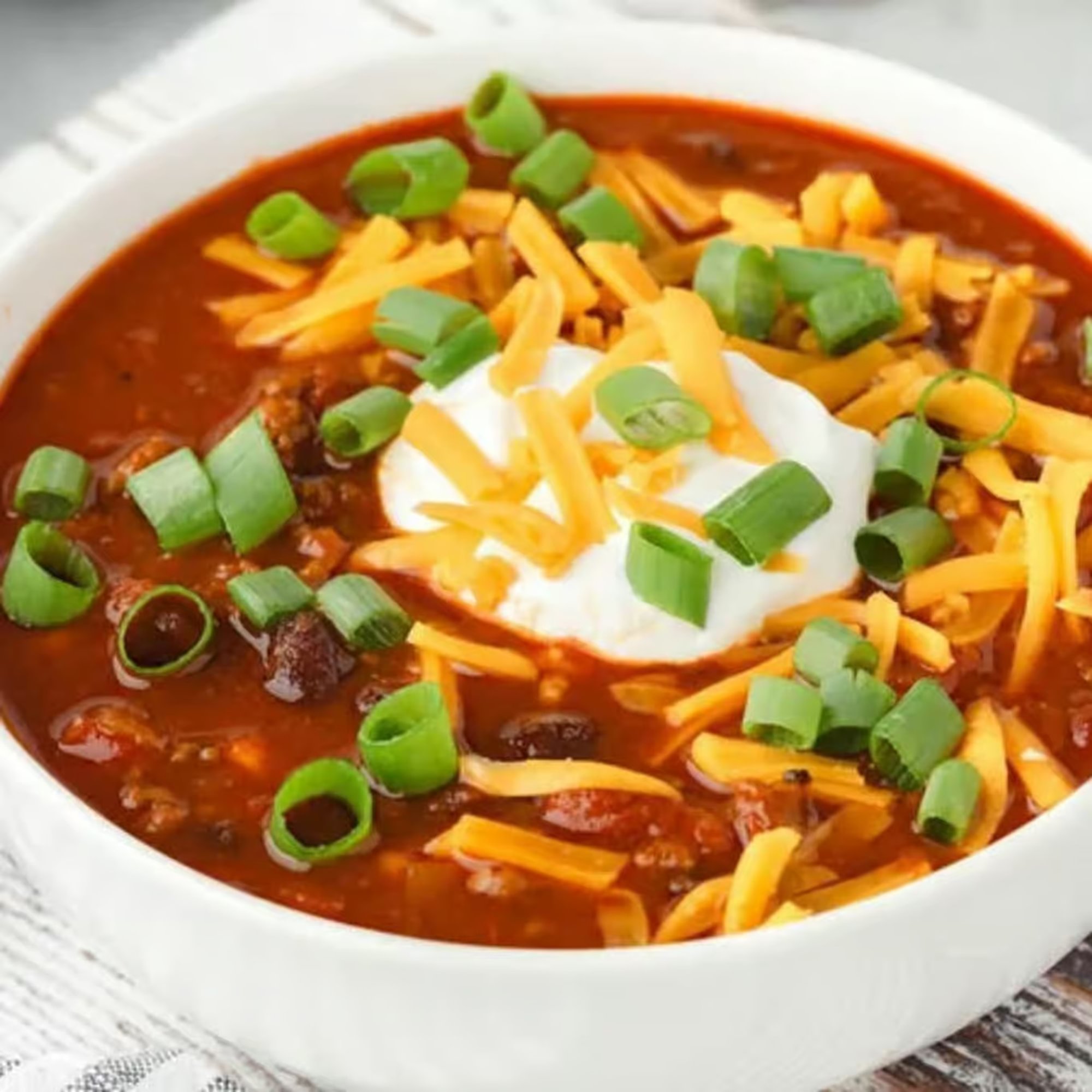 Chili with Cheese Soup