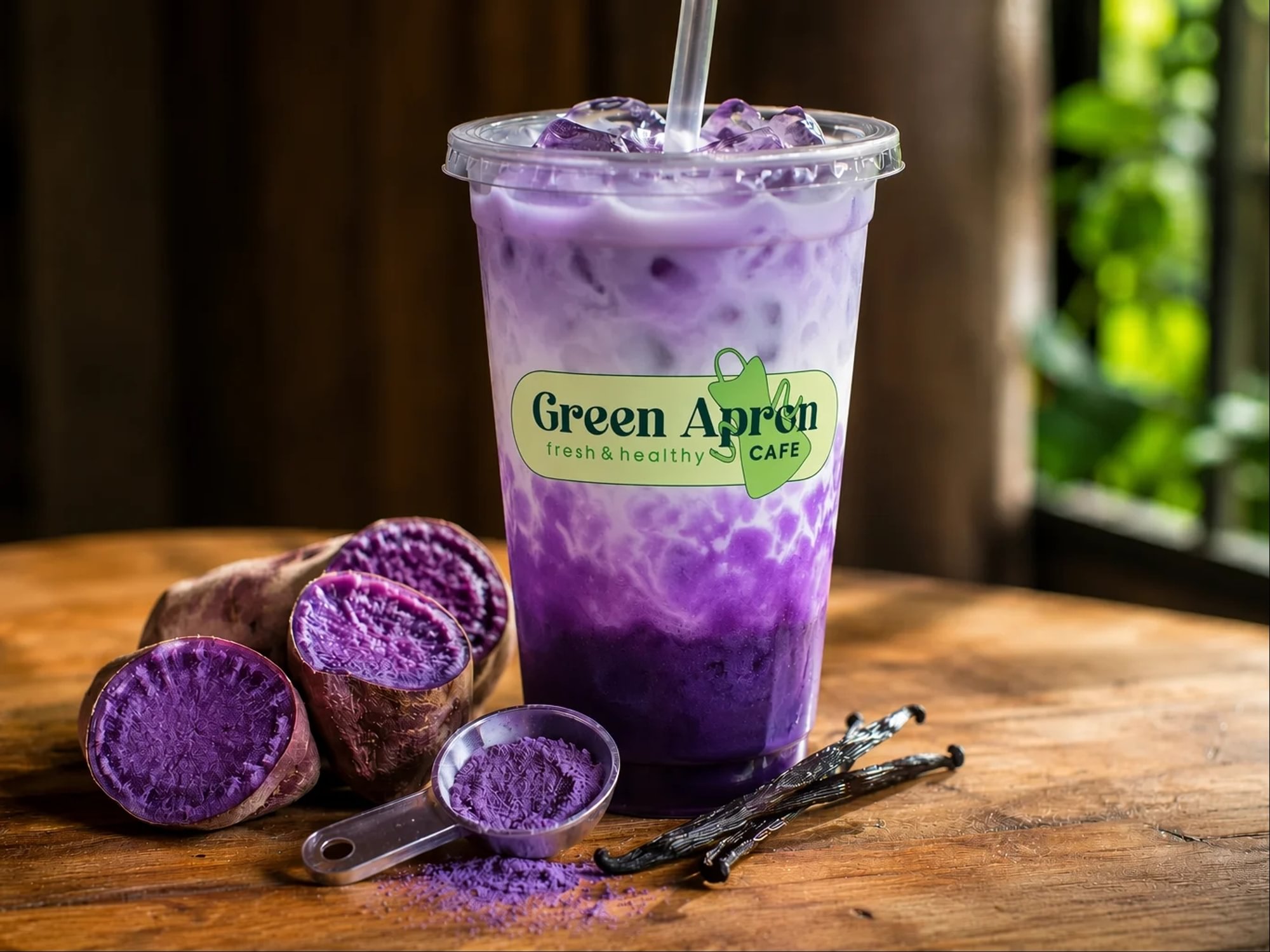 The Royal Ube Latte