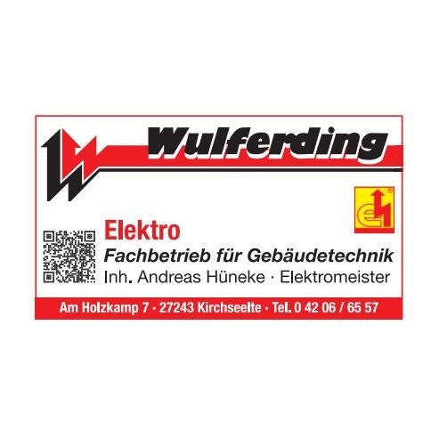 Logo von Elektro Wulferding Inh. Andreas Hüneke