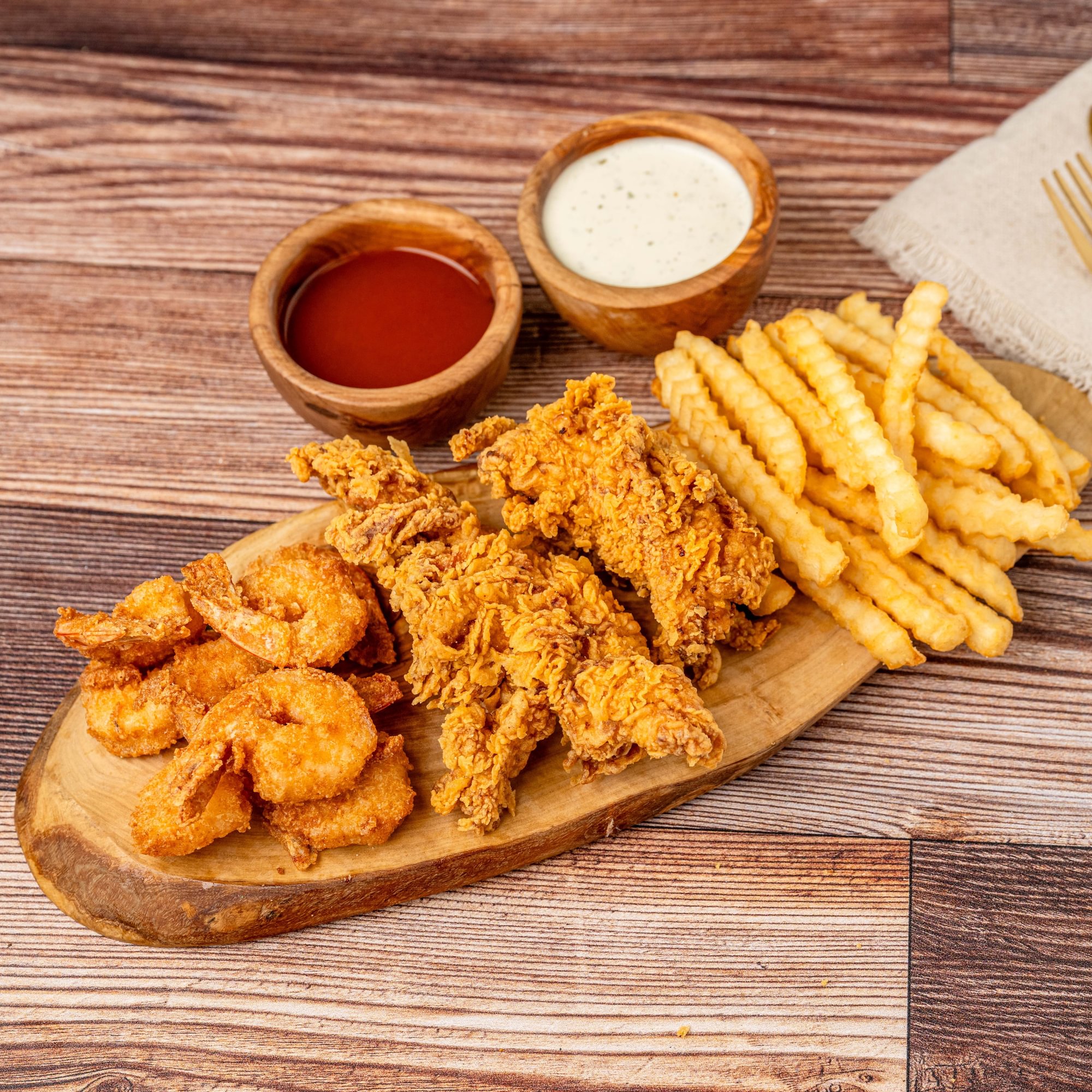 Tender & Shrimp