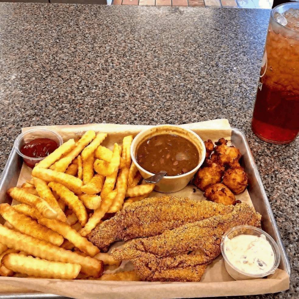 2 piece Catfish Dinner