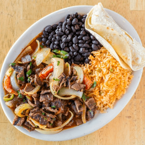 Bistec a La Mexicana