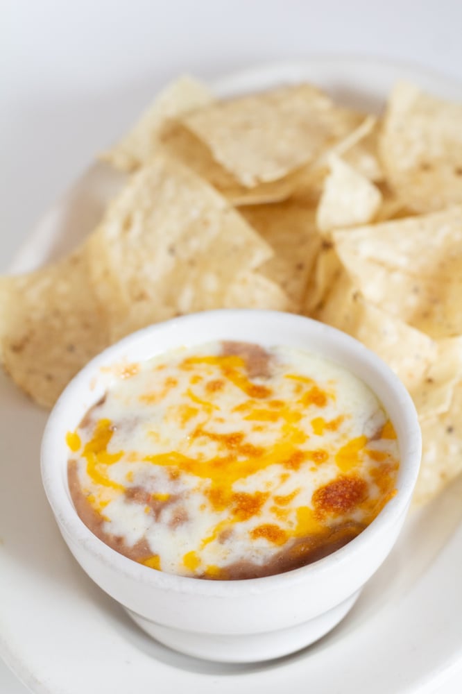 Refried Bean Dip & Chips