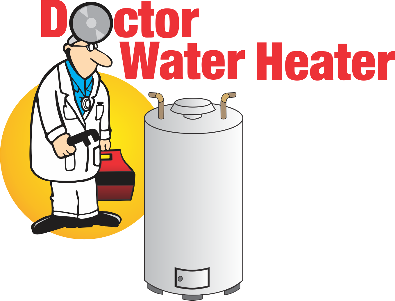 Doctor Water Heater Logo