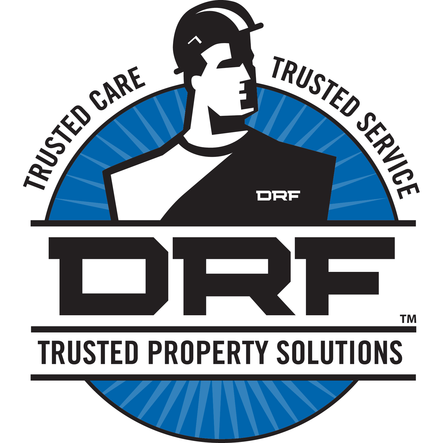 DRF Trusted Property Solutions Logo