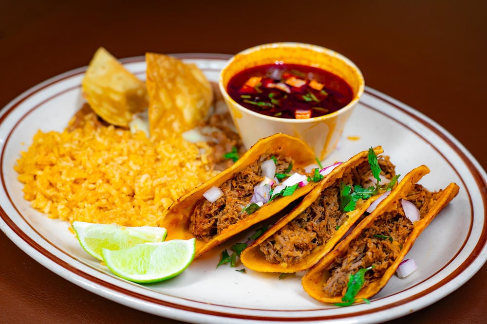 Wednesday Special/Quesabirria Taco Plate