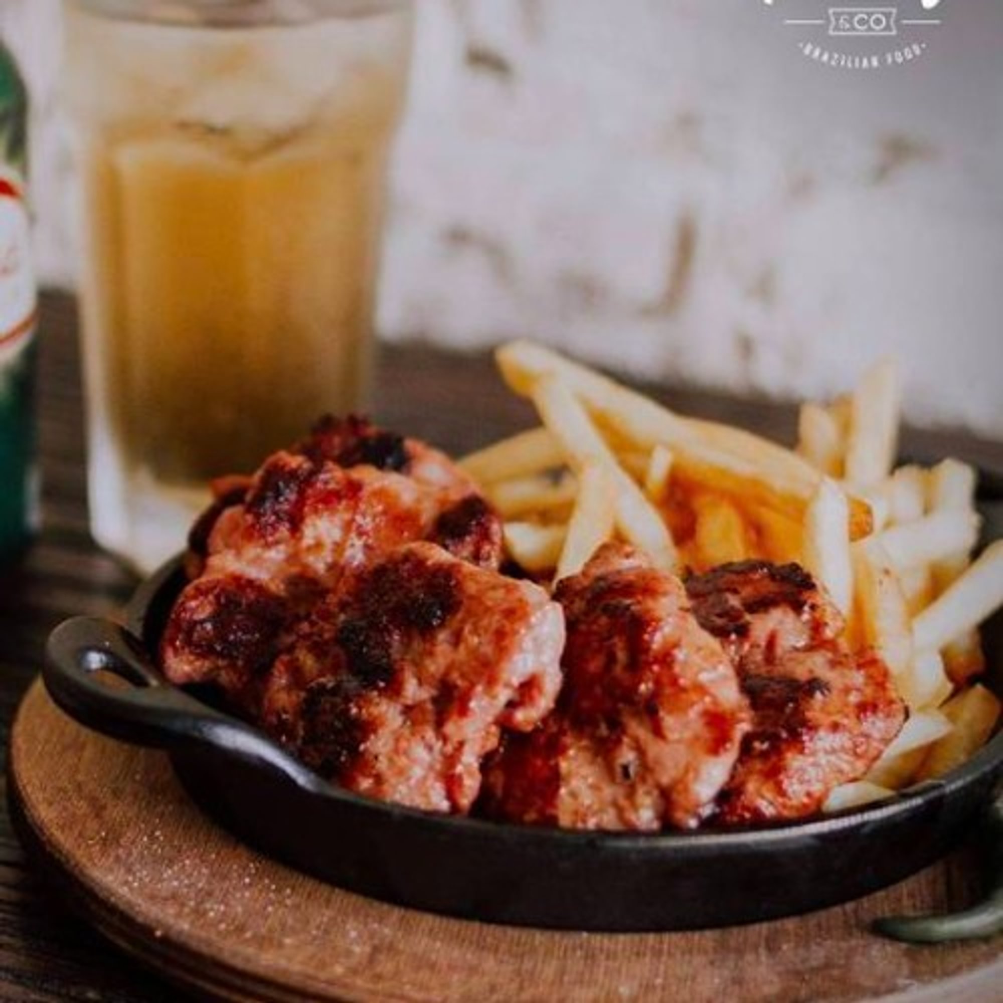 Homemade Sausage & Fries