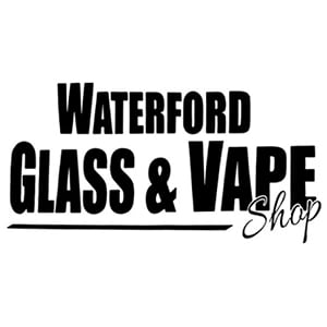 Waterford Glass &amp; Vape Logo