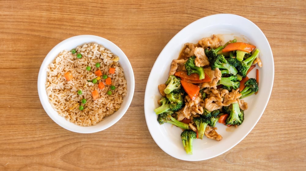 CHICKEN WITH BROCCOLI