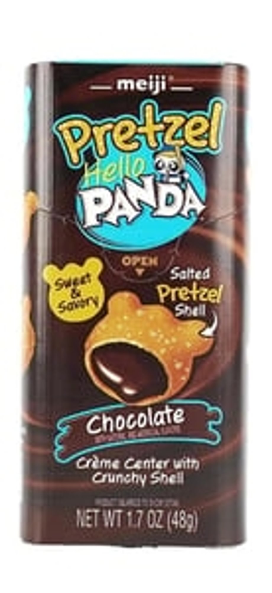 Hello Panda Chocolate with Pretzel Shell