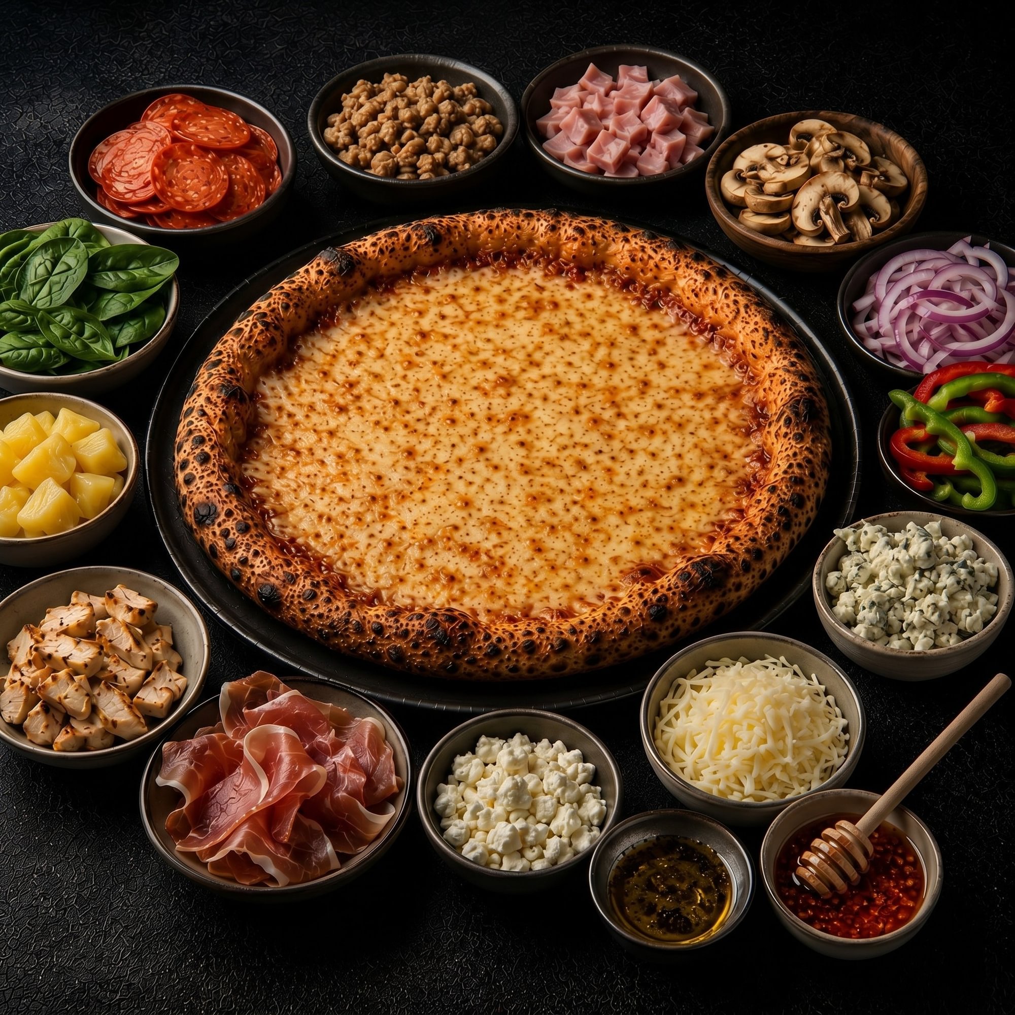 Stone-Fired Custom Pie