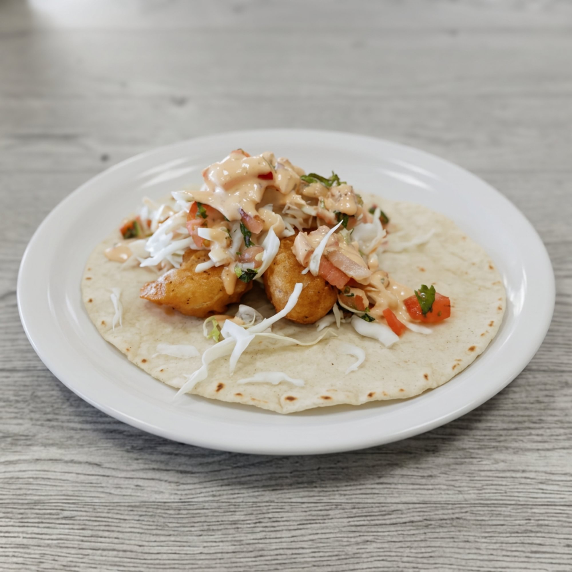 2 - Shrimp Tacos Combo