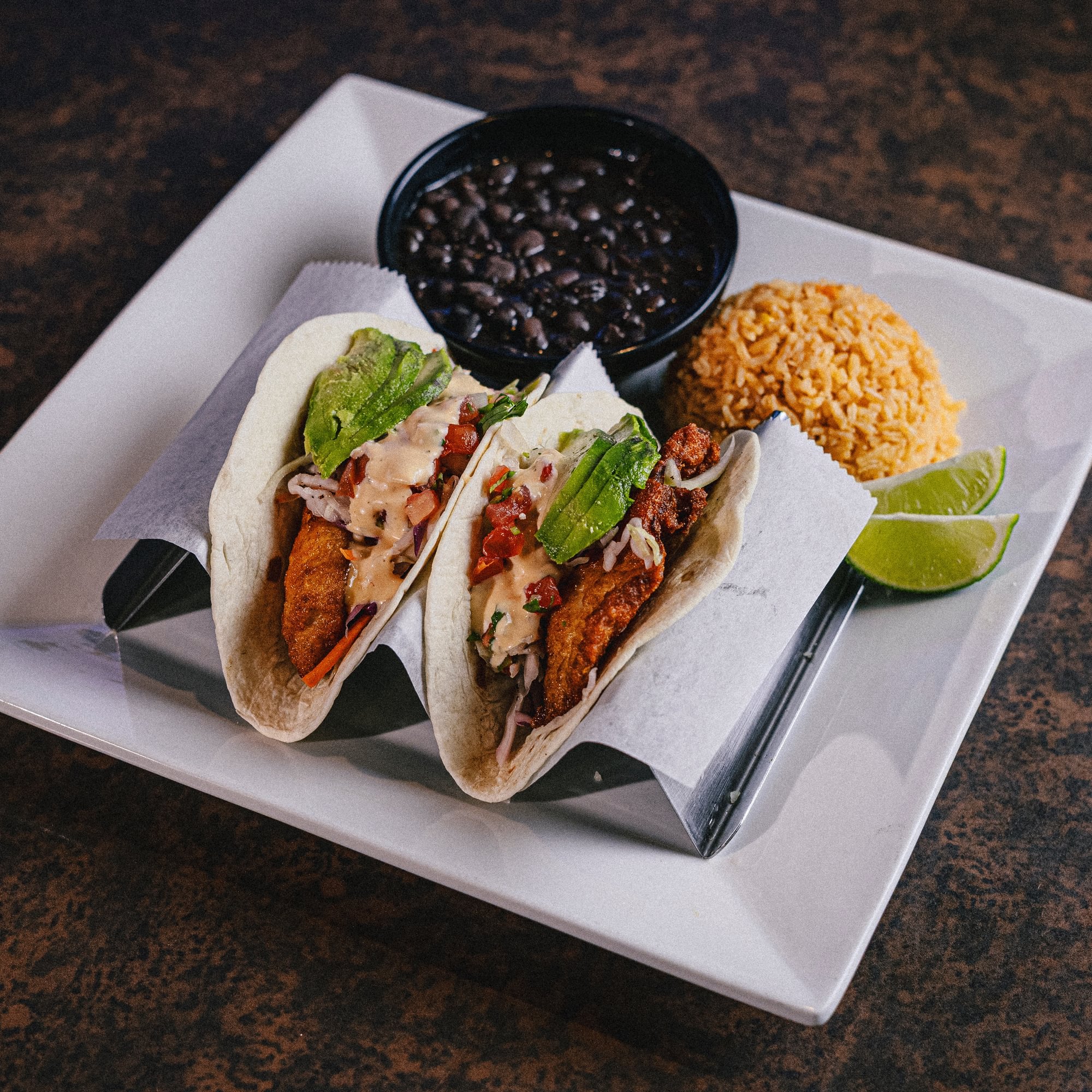 Fried Fish Tacos (2 Pieces)