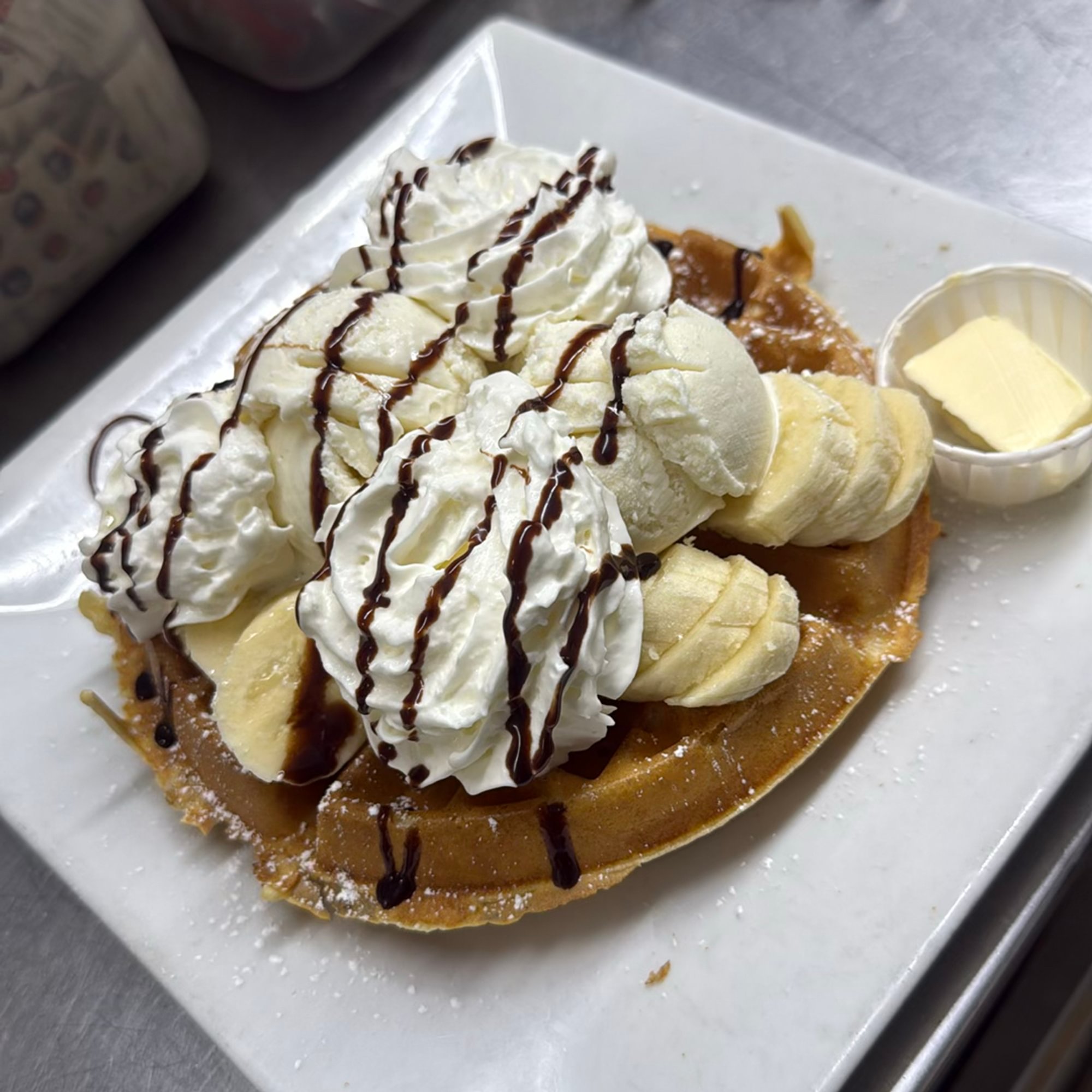 Waffle Sundae