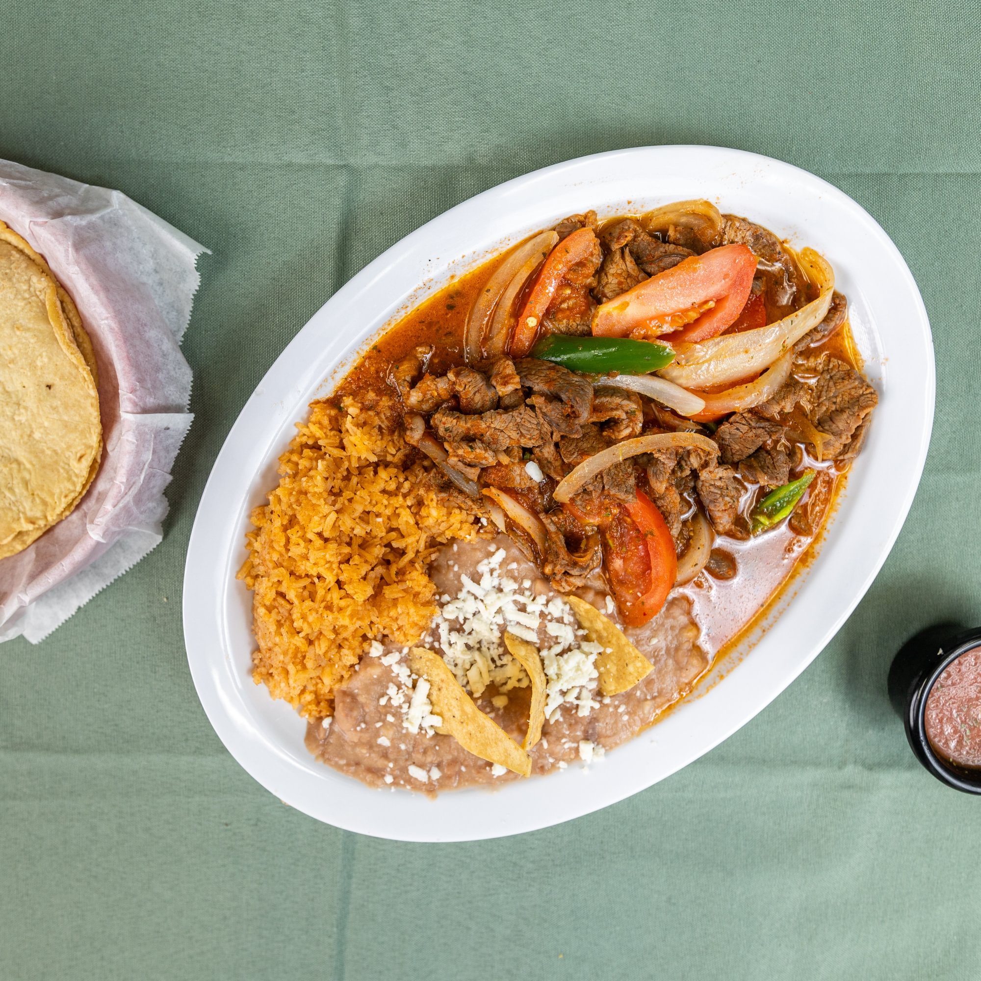 Bistec Ranchero Plate