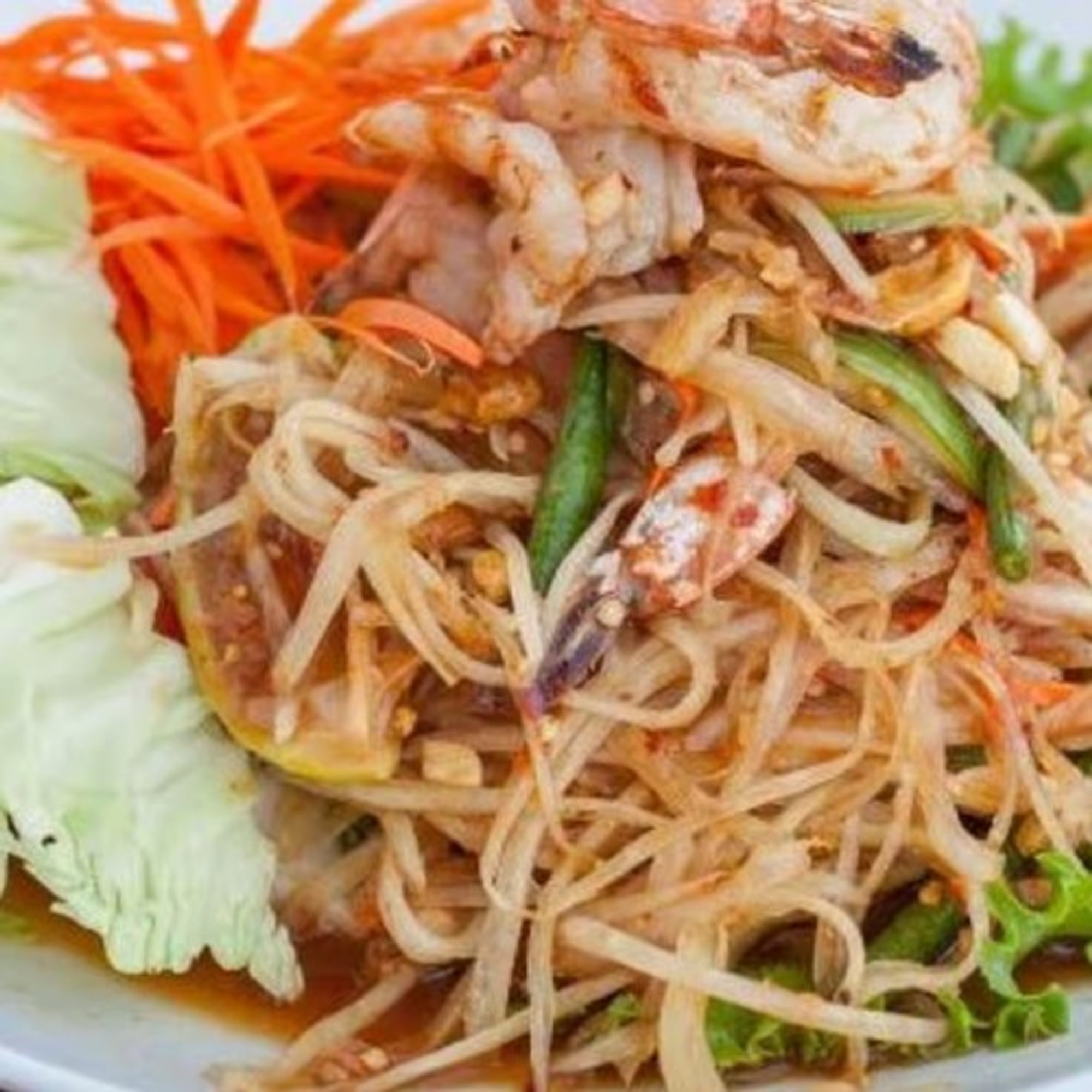Tum Thai Papaya Salad (ส้มตำไทย)