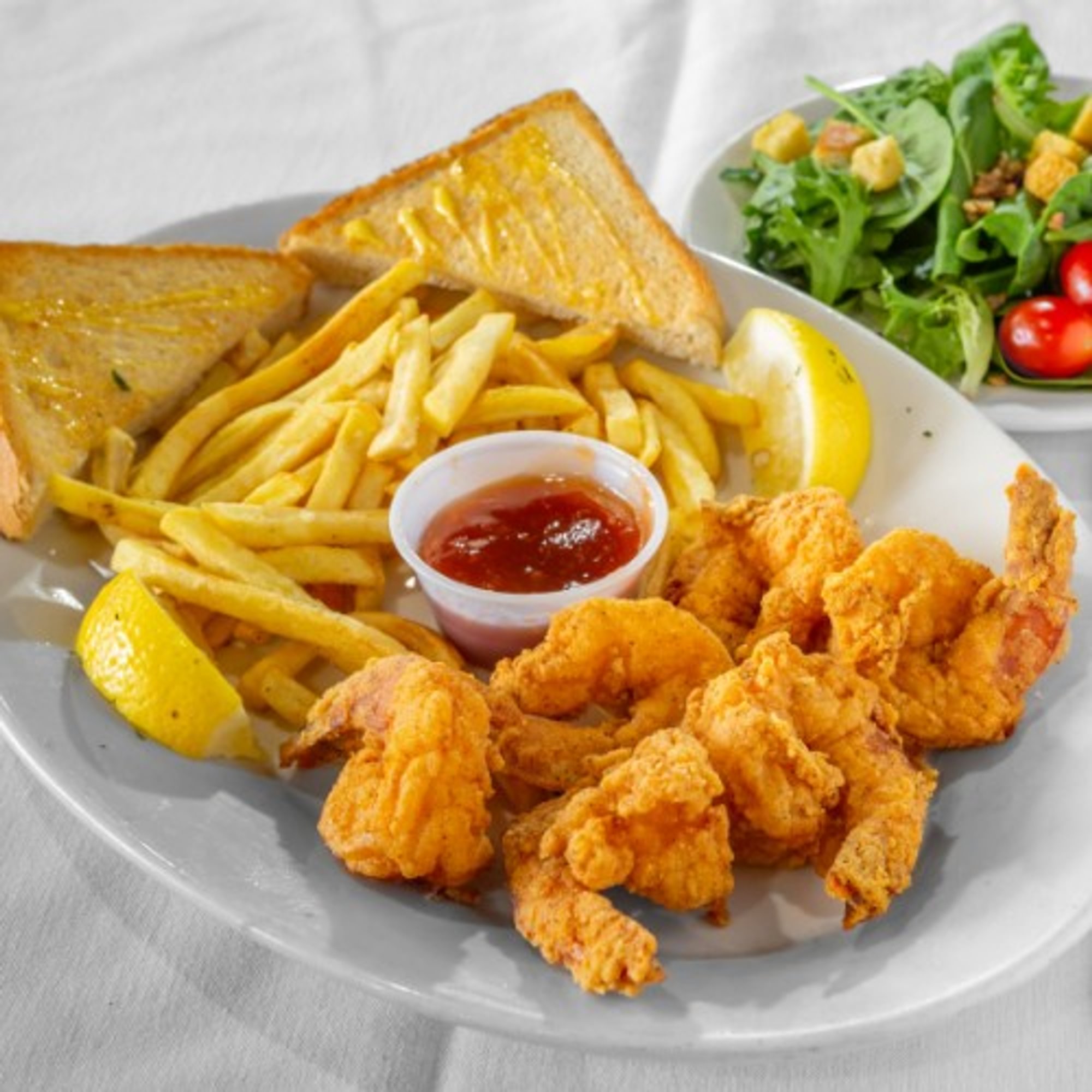 Shrimp with Reg Fries