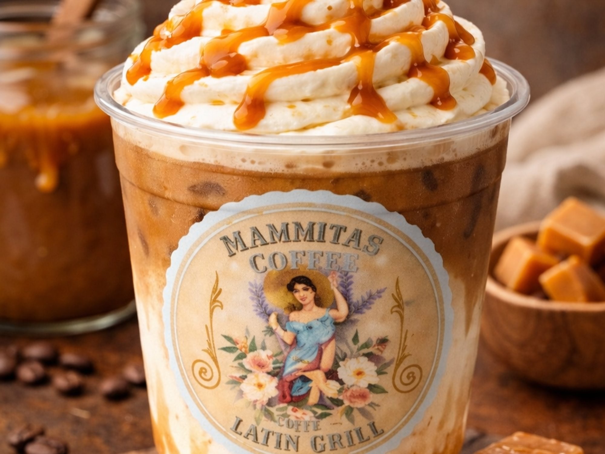 Iced Dulce de Leche Latte