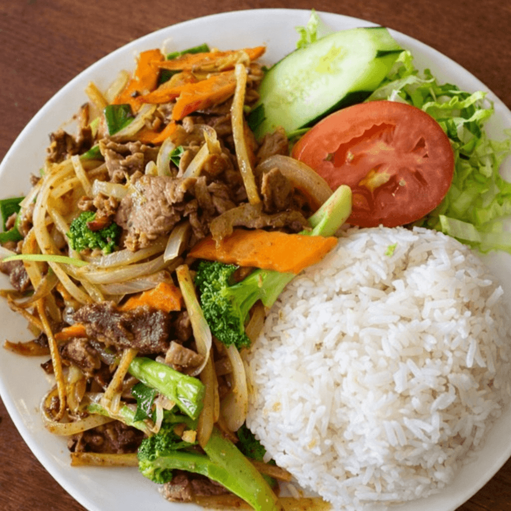 Lemongrass Stir Fried with Rice (Com Xao Xa)