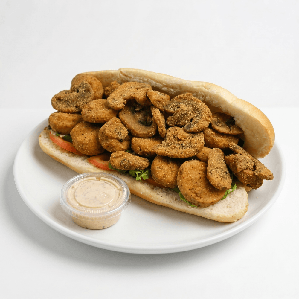 Heart of Palm & Mushroom Po'Boy