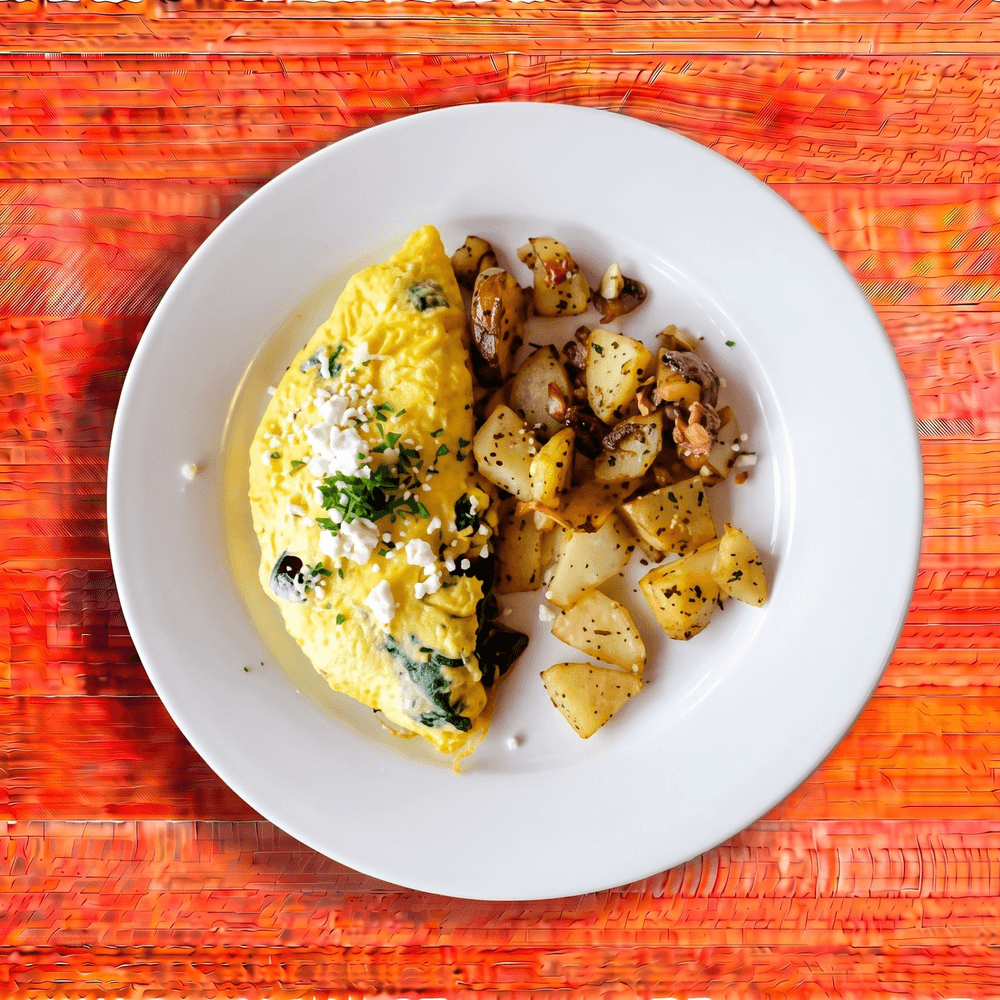 Spinach Omelet
