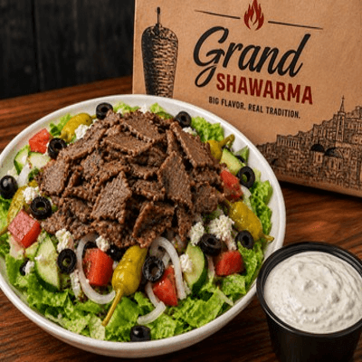 Beef Shawarma Salad