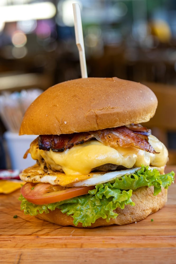 Avocado Bacon Cheese Burger