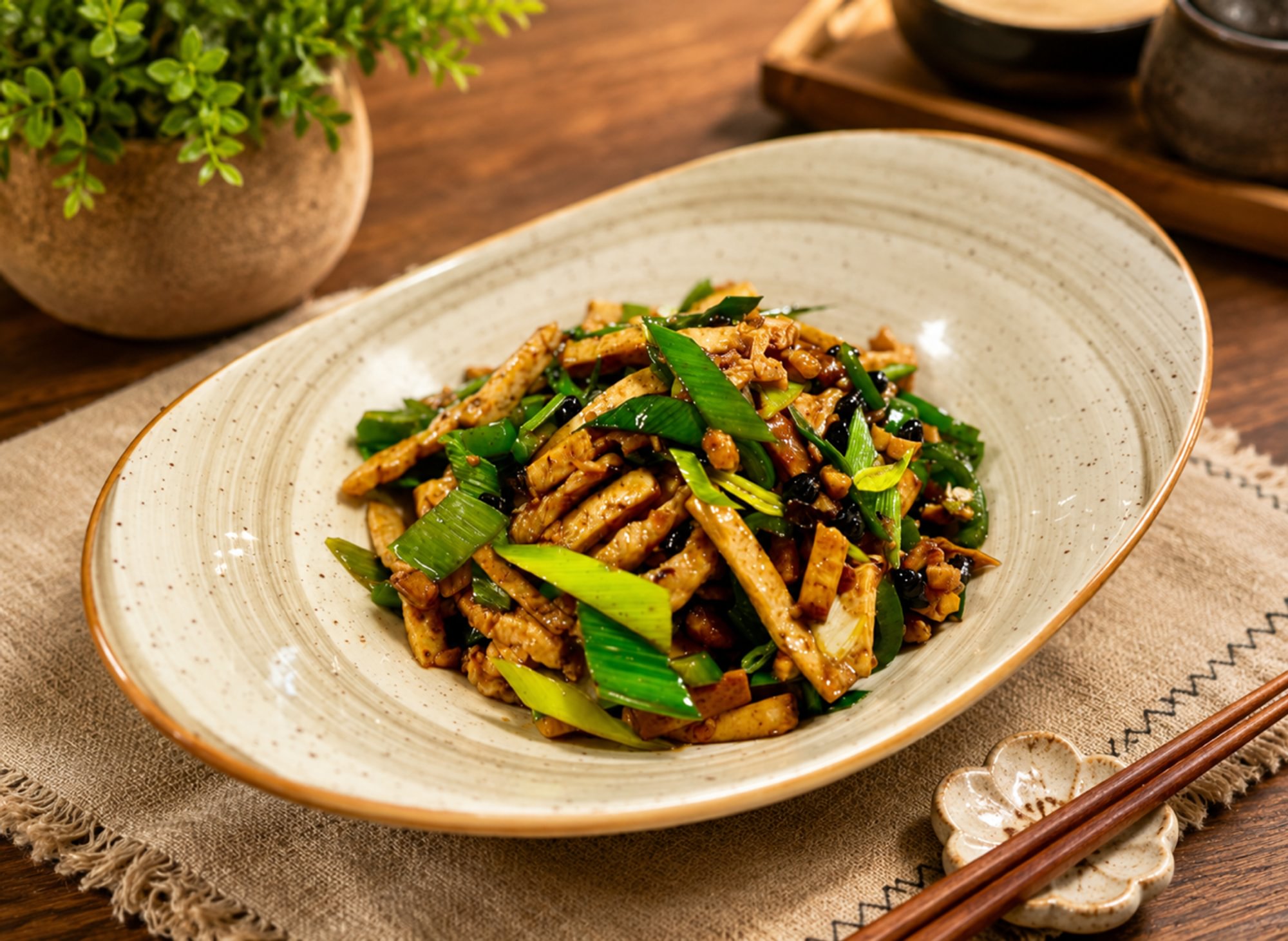 Stir-Fried Chicken with Chili / 鸡辣椒小炒