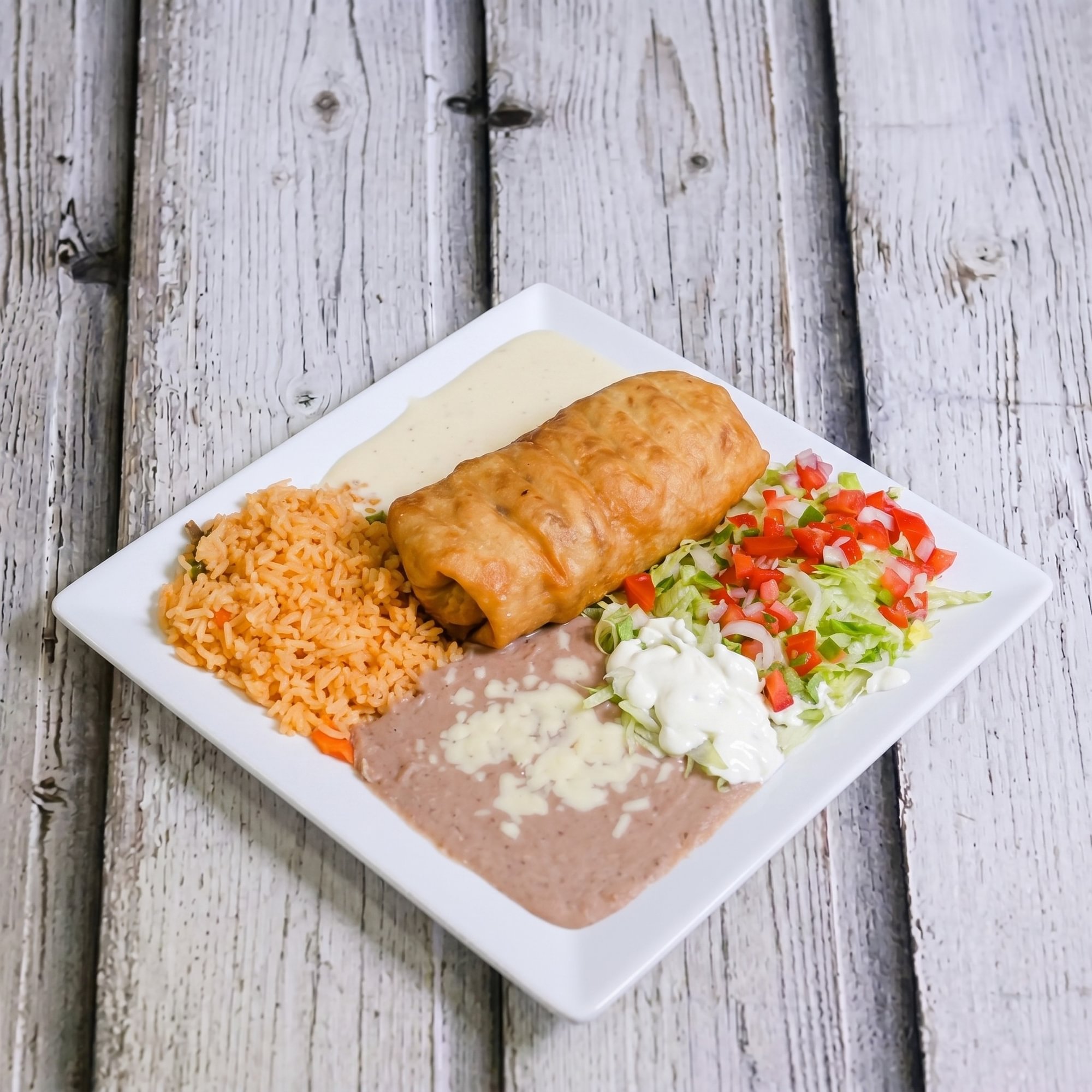 Shrimp Chimichanga