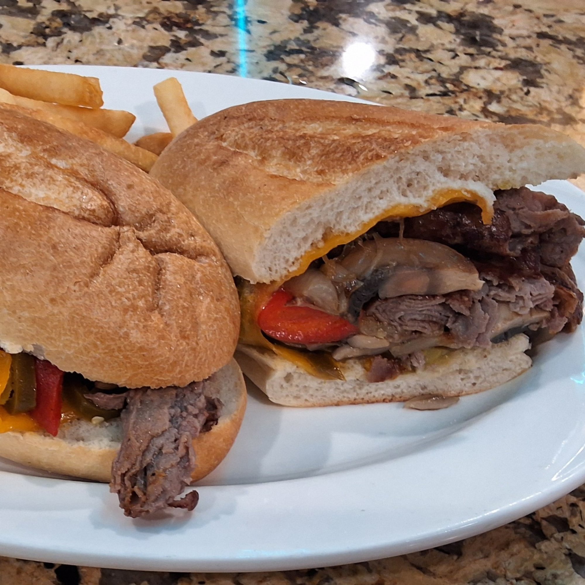 Southwestern Cheese Steak Sandwich