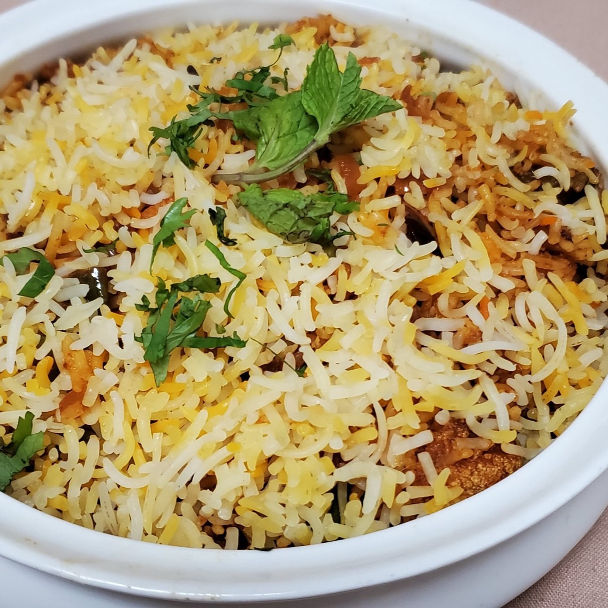 Vegetable/Kathal Biryani
