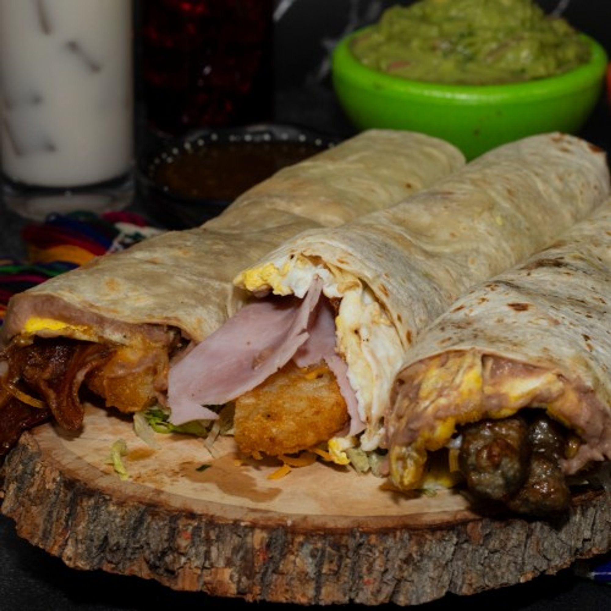 Sausage Breakfast Burrito