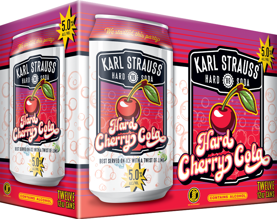 Hard Cherry Cola | 12 pack 12oz Cans