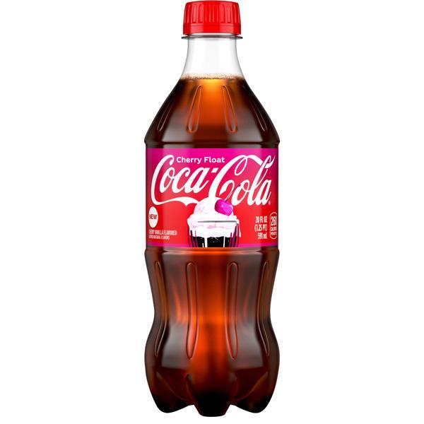 Coca-Cola® Cherry Float Soda Bottle 20 oz
