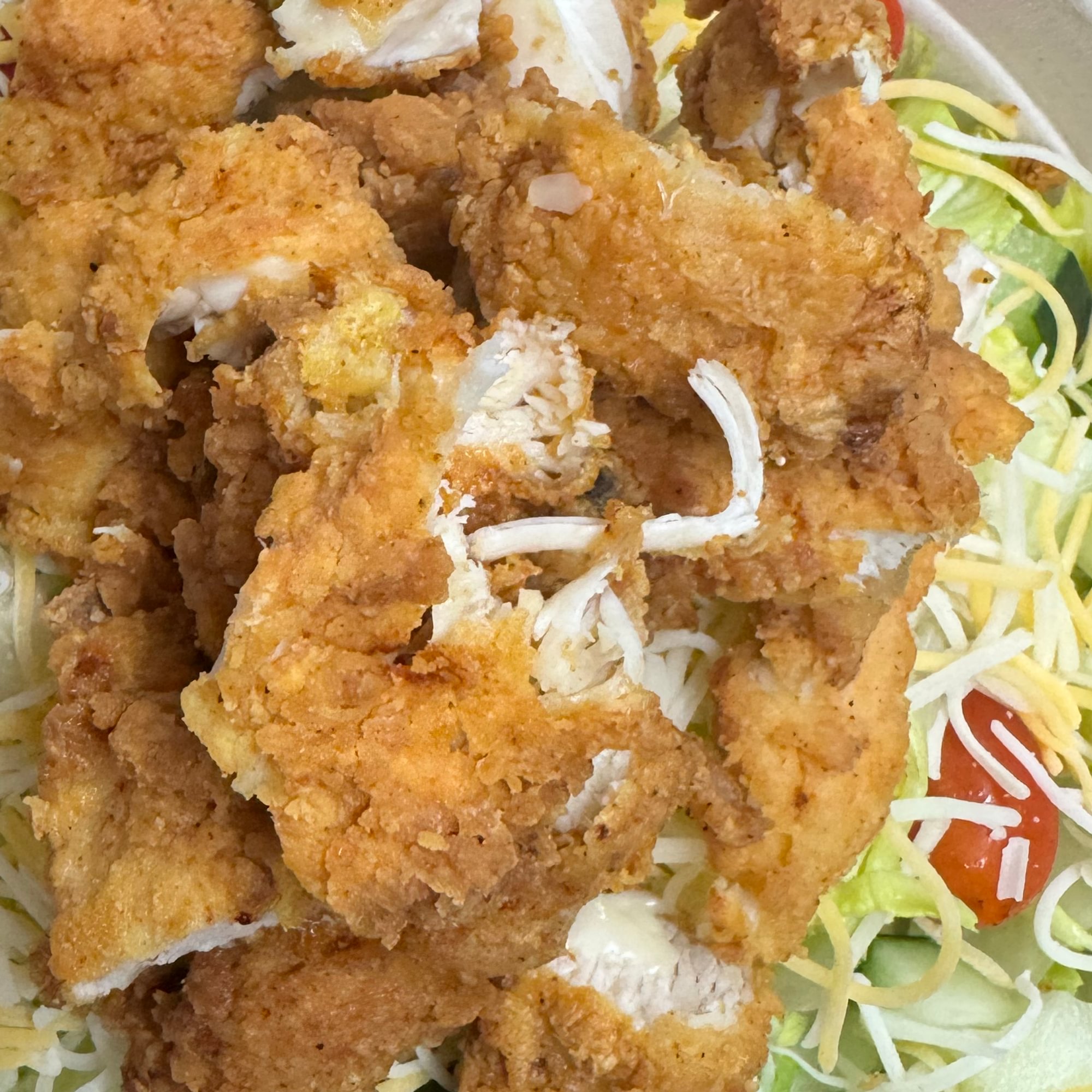 Fried Chicken Salad
