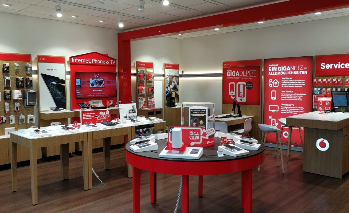 Bilder Vodafone Shop