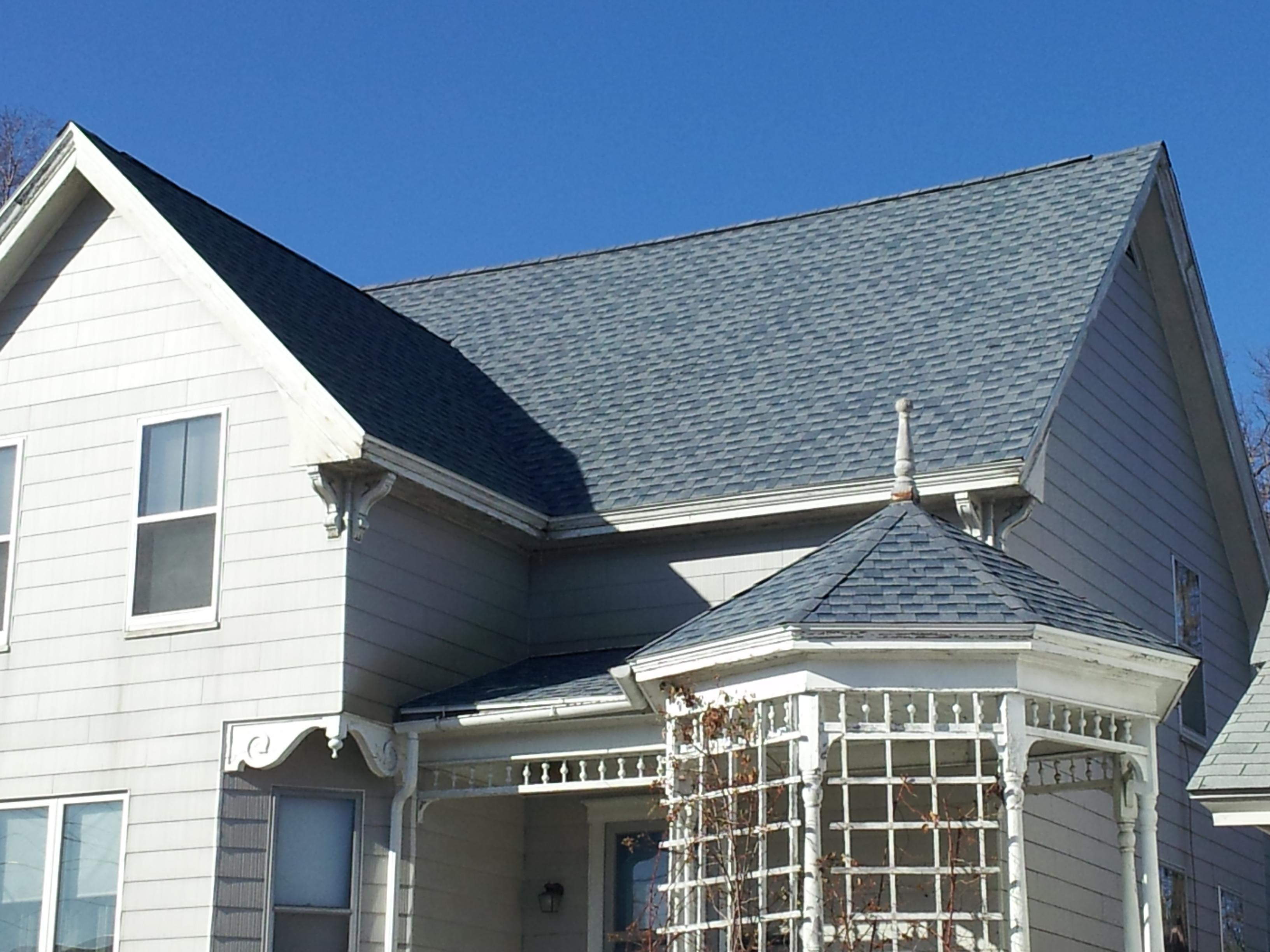 We utilized GAF Timberline HD Lifetime Architectural Shingles on this 1800's Victorian.  