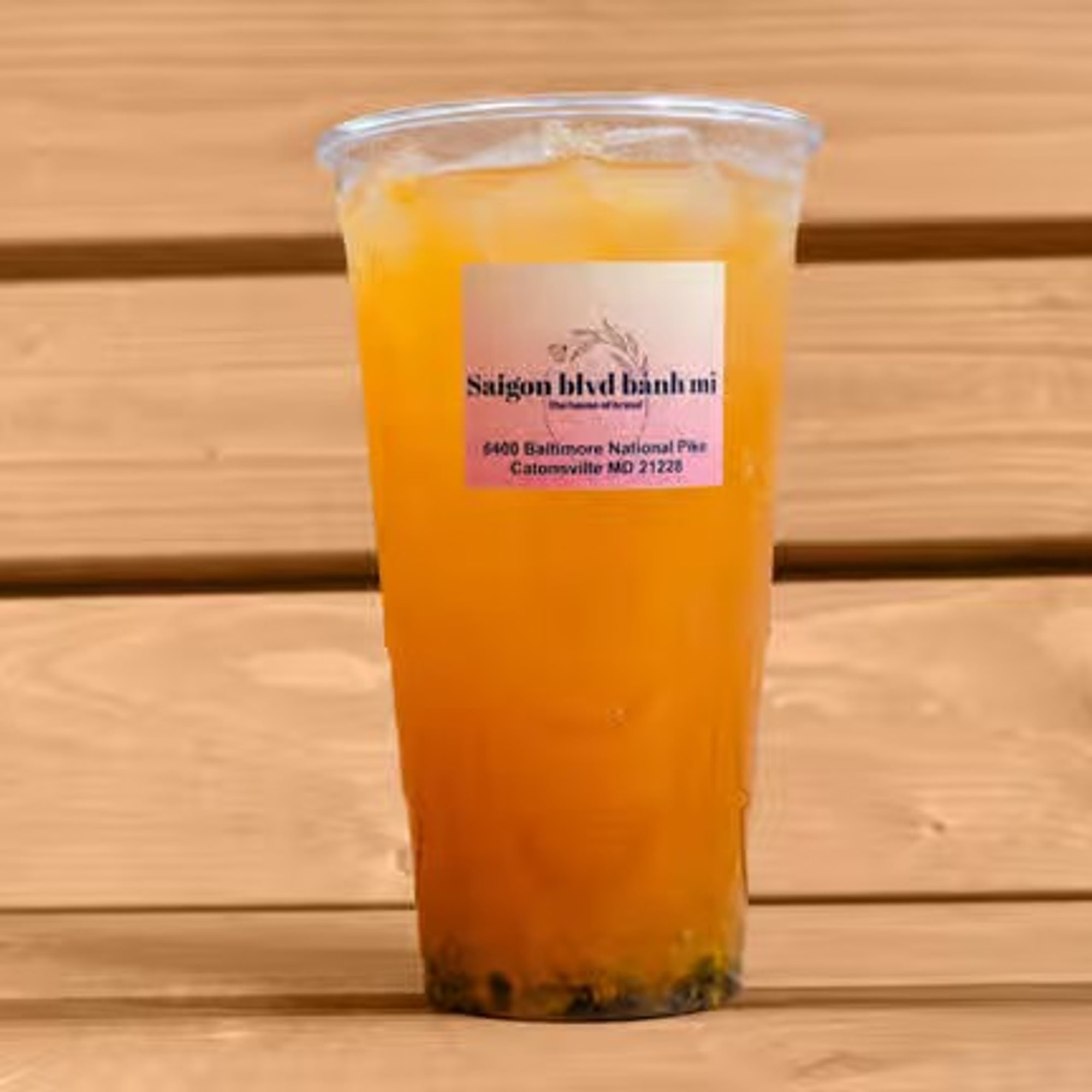 Passion Fruit and Peach Tea (Tra Chanh Dạy Dao)