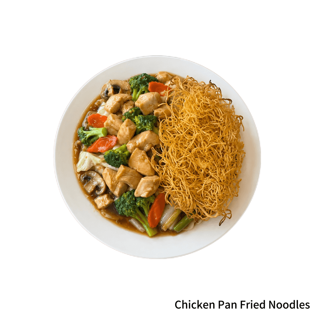 Chicken Pan Fried Noodles