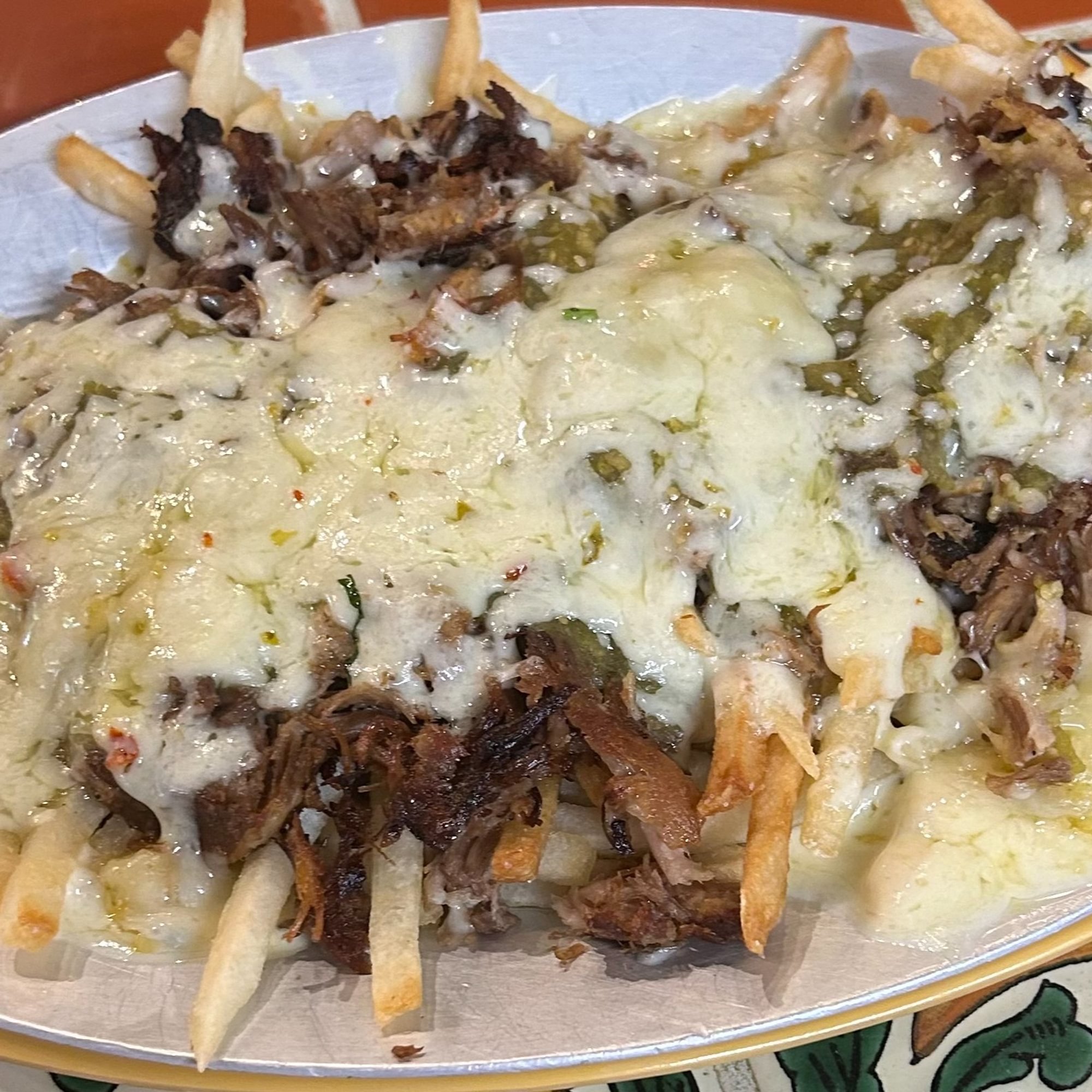 Papas Con Verdes