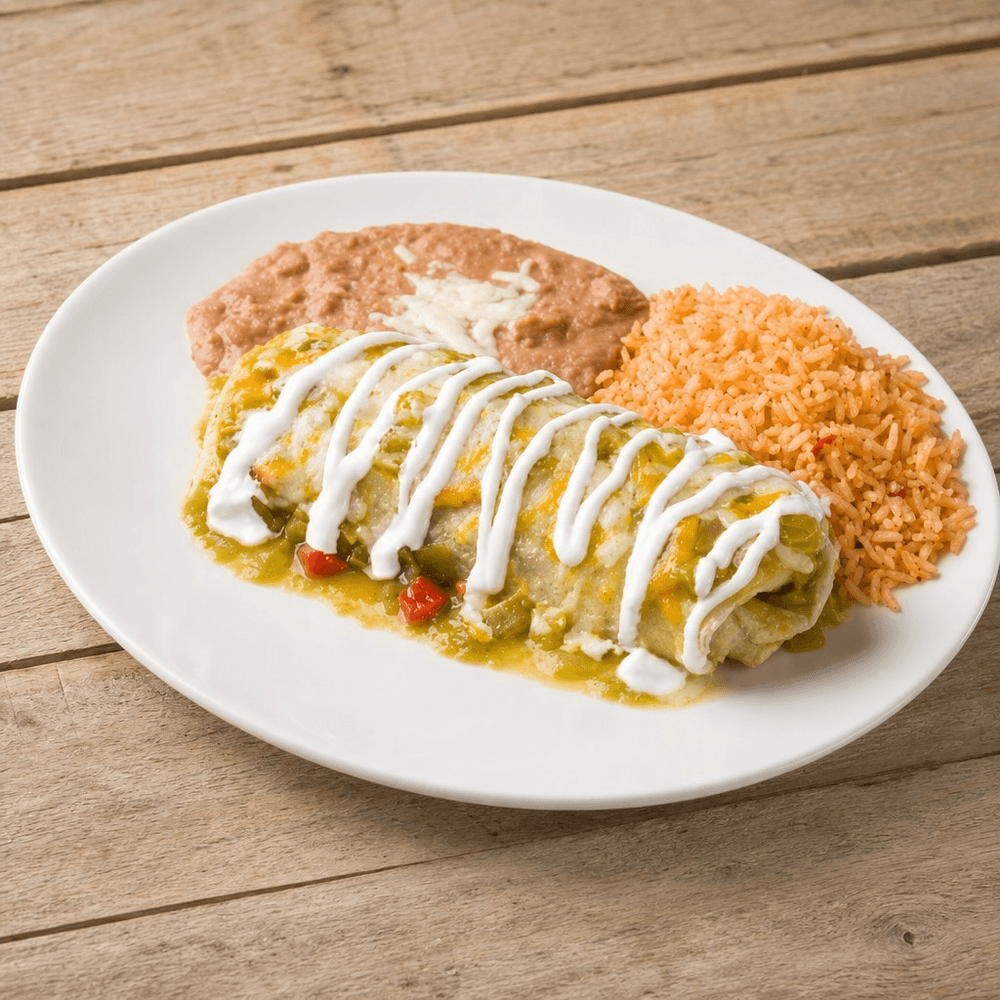 Lunch Hot & Spicy Burrito