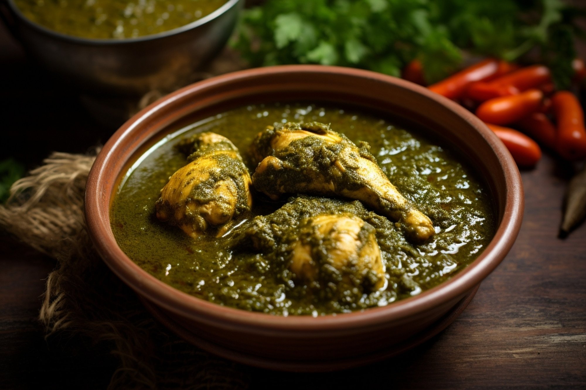 Palak Chicken Curry
