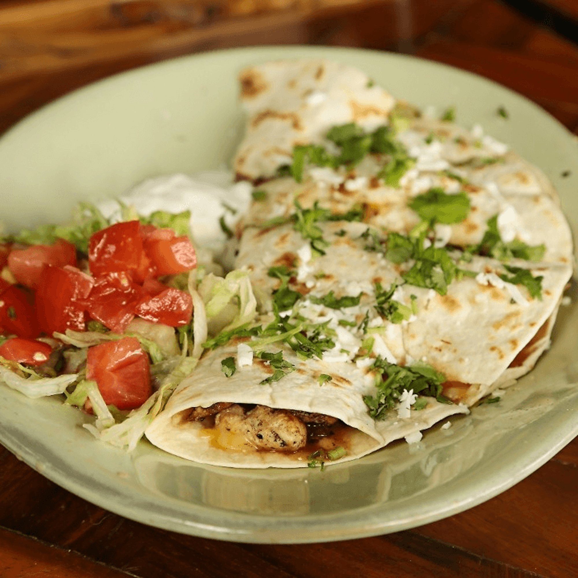 CHICKEN FAJITA QUESADILLA