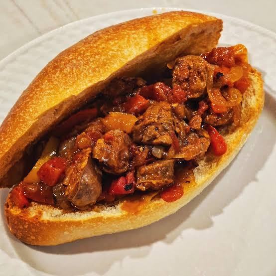 Sausage & Peppers & Onions Sub