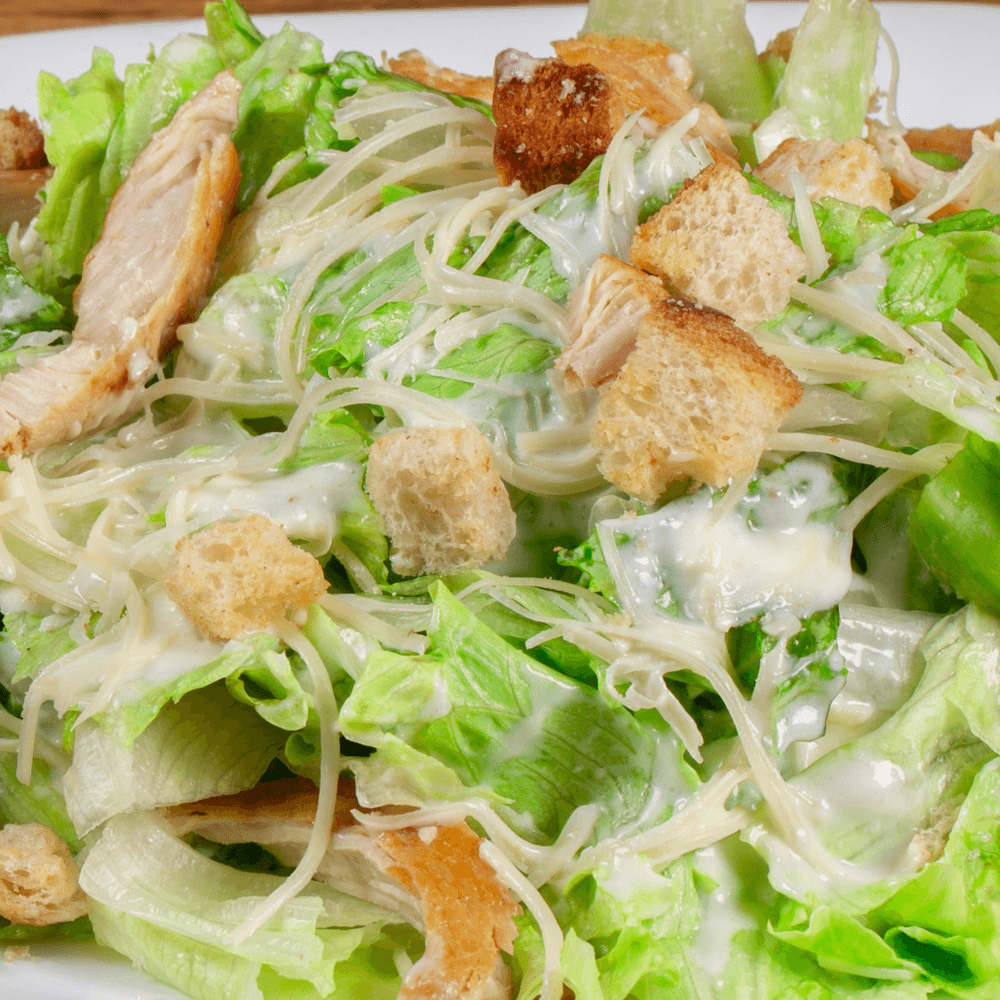 Crispy Chicken Caesar Salad