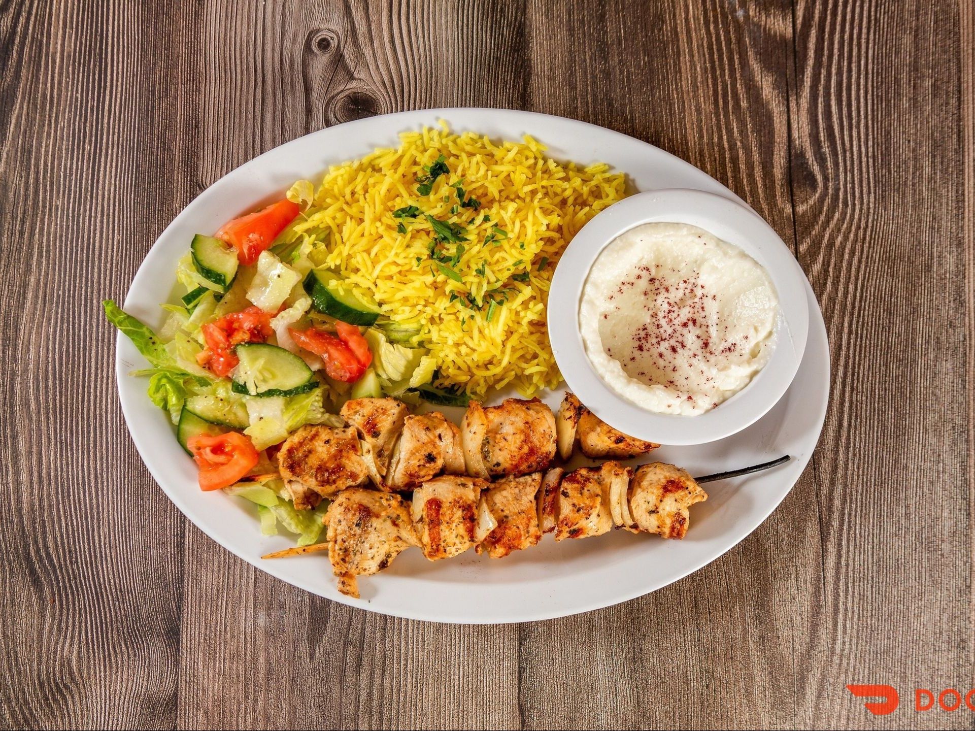 Chicken Kabab Plate