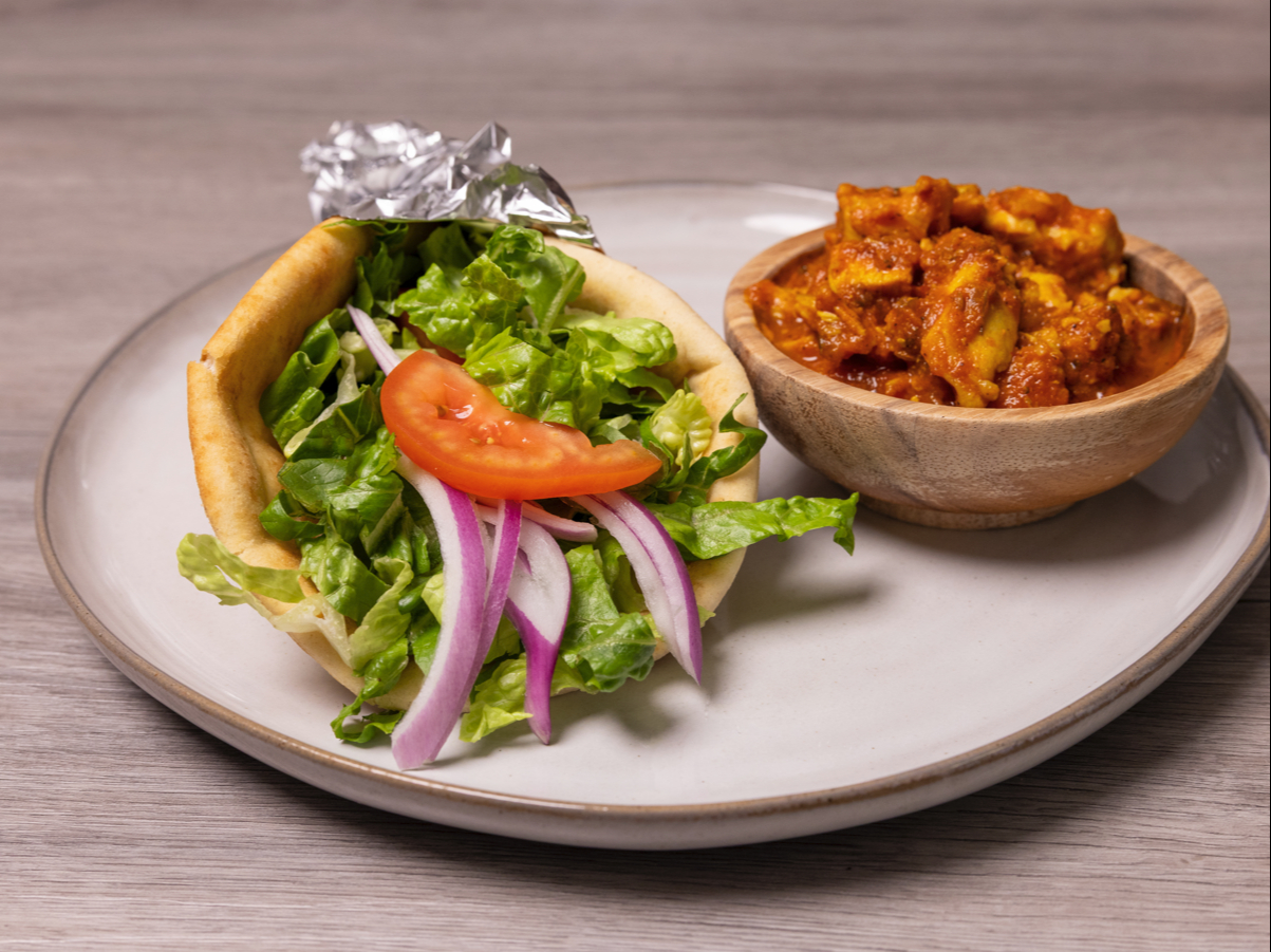 Karahi Chicken Wrap